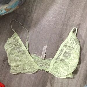 INTIMATELY FP GREEN BRALETTE
